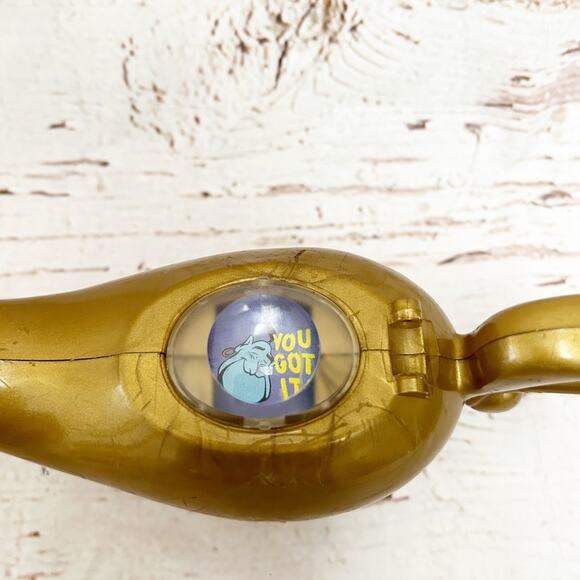 DISNEY Vintage 1992 Aladdin Magic Eight Ball Genie Lamp - Picture 3 of 7